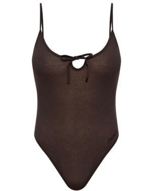 DSquared² One-Piece Swimsuit - Brown