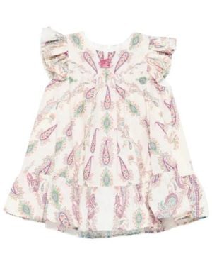 Etro Ruffled Paisley Dress - Pink