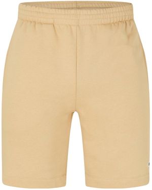 Lacoste Elastic Waist Shorts - Natural
