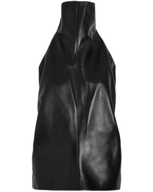 KHAITE Camisole Backless Top - Black