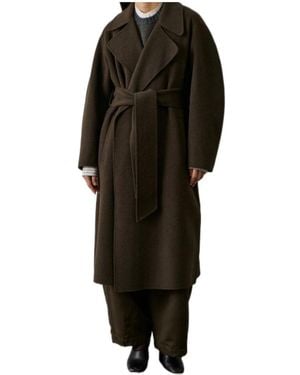 Soeur Belted Coat - Black