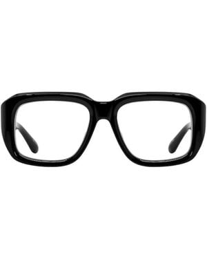 Matsuda Square Flat Mirror - Black