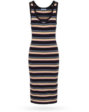 Prada Sleeveless Dress - Multicolor