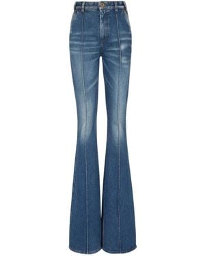 Balmain Flared Denim Jeans - Blue