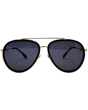 Burberry B.Stripe Striped Sunglasses - Blue