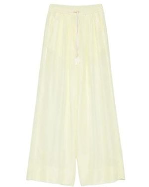 forte_forte Drawstring Trousers - Yellow