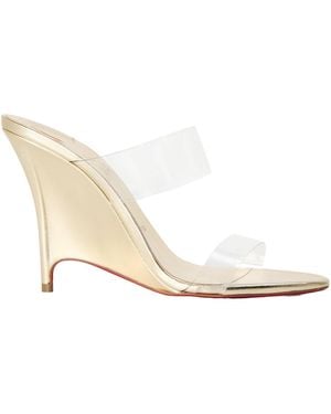 Christian Louboutin Simple High Heels - White