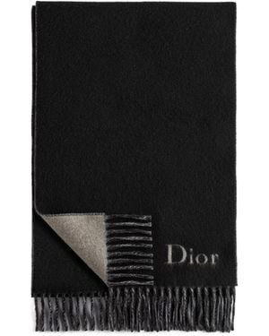 Dior Double-Sided Scarf - Black