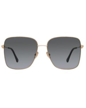 Jimmy Choo Eyewear Hester Square Frame Sunglasses - Metallic