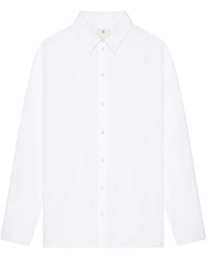 Givenchy Split-Back Oversized Shirt - White