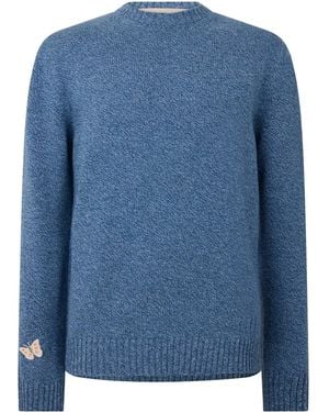 Valentino Longsleeve Knit Sweater - Blue