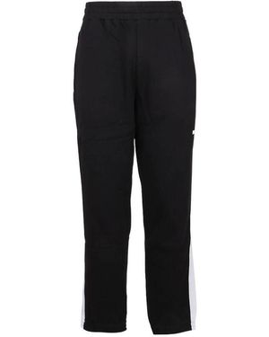 MSGM Striped Sweatpants - Black