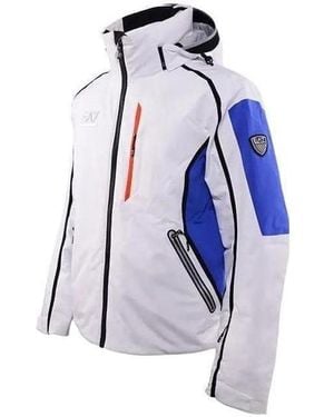 EA7 Logo Details Casual Jacket - Blue