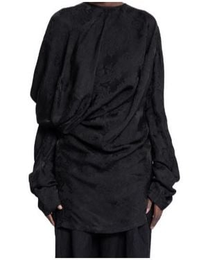 Uma Wang Round-Neck T-Shirt - Black