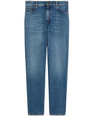 Weekend by Maxmara Cotton Straight-Leg Jeans - Blue