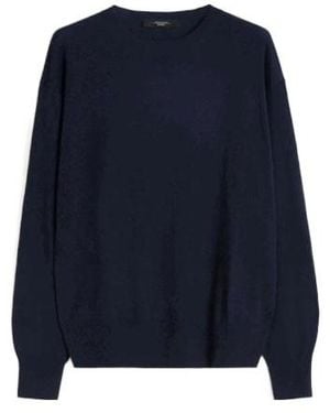 Weekend by Maxmara Long-Sleeved Knitwear - Blue