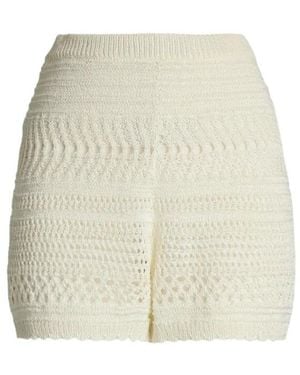Ralph Lauren Crochet-Knit Shorts - Natural
