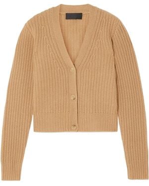 Nili Lotan Alexis Button-Down Knit Jumper - Natural