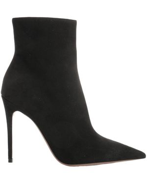 Paris Texas Vera Pointed Ankle Boots - Black