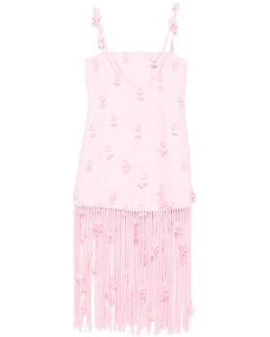 Jonathan Simkhai Suspender Dress - Pink