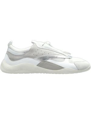 Vic Matié Contemporary Lace-Up Trainers - White