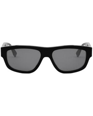Fendi Eyewear Square-Frame Sunglasses - Black