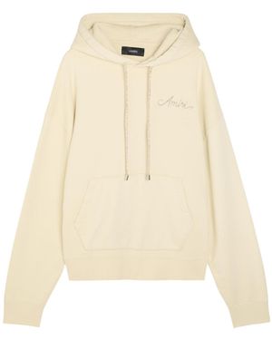 Amiri Simple Cotton Sweatshirt - Natural