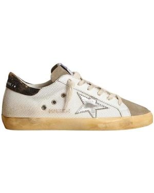 Golden Goose Superstar Leather Trainers - Brown