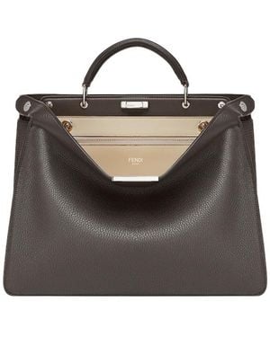 Fendi Peekaboo Iseeu Medium Tote Bag - Black