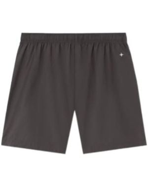 Stone Island Elasticated Waistband Pattern Shorts - Grey