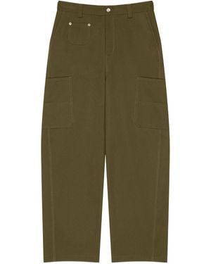 Givenchy Cargo Straight-Leg Pants - Green