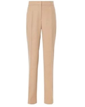 Jil Sander Wool Slim Pants - Natural