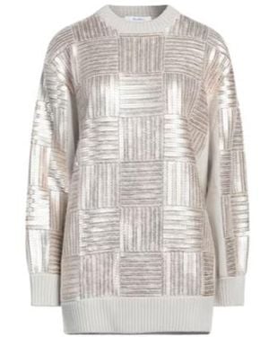Max Mara Crew Neck Jumper - White