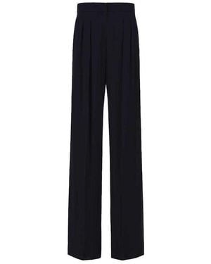 Max Mara Extra Silk Casual Pants - Blue