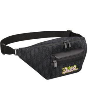 Dior And Kaws Rider 2.0 Belt Bag - Black