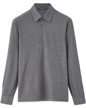 Loro Piana Colmegna Polo Shirt - Grey