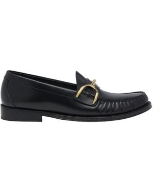 McQueen Wishbone Loafer - Black