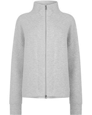 Varley Casual Zip-Up Jacket - Gray