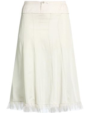 Maison Margiela Midi Skirt - White