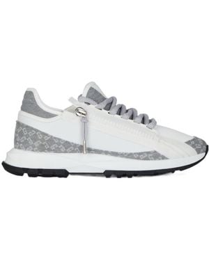 Givenchy 'Spectre' Zip Trainers - White