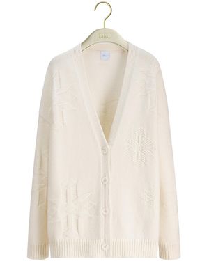 Dior Alps Oversized Cardigan - White