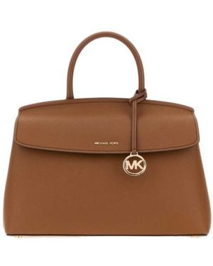 MICHAEL Michael Kors Freddie Satchel Shoulder Bag - Brown