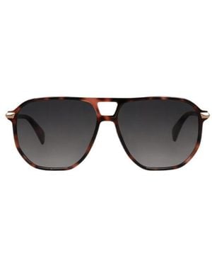 Rag & Bone Tortoiseshellpattern Aviator Sunglasses - Brown