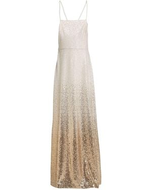 Max Mara Two-Tone Flash Sleeveless Dress - White