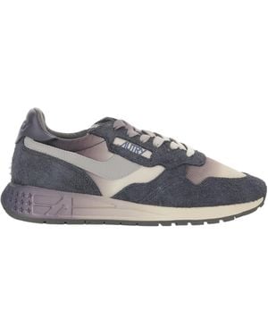 Autry Reelwind Panelled Trainers - Grey