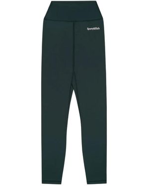 Sporty & Rich Logo Performance Trousers - Green