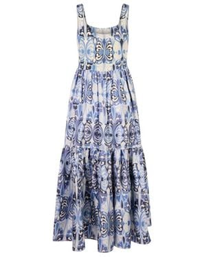 La DoubleJ Off-The-Shoulder Dress - Blue
