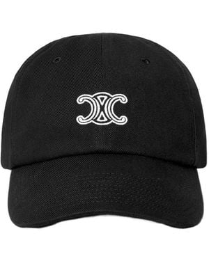 Celine Richelieu Cap - Black