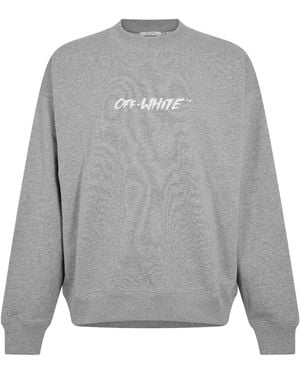 Off-White c/o Virgil Abloh Crew Sweatshirt - Gray