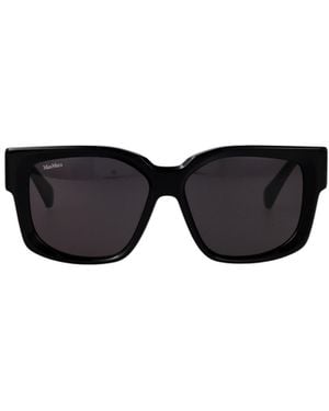 Max Mara Square-Frame Sunglasses - Black